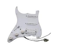 pickup battipenna precablato Battipenna Dual Pickup per chitarra elettrica 3 strati 11,02" x 8,86 Bianco