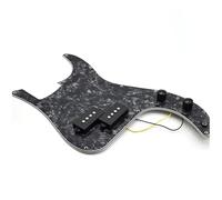 pickup battipenna precablato Battipenna per chitarra elettrica stile ST Battipenna per chitarra elettrica e assemblaggio battipenna precablato HSH nero(Black)
