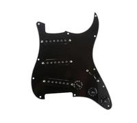 pickup battipenna precablato Battipenna precablato HSS a 11 fori con set di pickup 3 strati nero