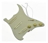 pickup battipenna precablato Battipenna singolo set di pickup Battipenna per chitarra a tre strati Accessori per chitarra(Light Yellow)