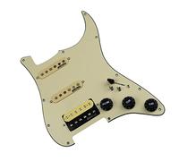 Pickup Battipenna Precablato Con Pickup Humbucker Single Coil SSH Per Parti Di Chitarra For For ST Parti di ricambio per chitarre (Color : 06)