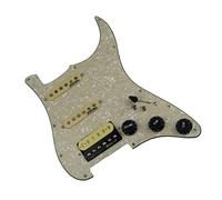 Pickup Battipenna Precablato Con Pickup Humbucker Single Coil SSH Per Parti Di Chitarra For For ST Parti di ricambio per chitarre (Color : 01)