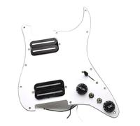 pickup battipenna precablato HH 2 Pickguard per chitarra elettrica Pickup Coil Humbucker Loaded Precablato Pickguard Pickup