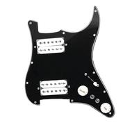 pickup battipenna precablato HH Loaded Pickguard 5 Prewired ST Pickguard Coil Splitting Pickguard con set di pickup Humbucker(White Black)