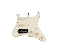 pickup battipenna precablato Pickup Humbucker per chitarra precablati SSH 3Ply Cream Color Cream Loaded