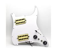 pickup battipenna precablato Pickup per chitarra con battipenna precablato caricato serie HH con 2 bobine humbucker per chitarra ST(HH with singlecut A)