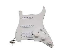 pickup battipenna precablato Pickup per chitarra elettrica Pickup per chitarra 5 SSH Style 7-Way Type Battipenna completamente caricato(Vintage white)