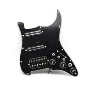 pickup battipenna precablato Pickup per chitarra elettrica SSH con cablaggio Singlecut battipenna precablato assemblaggio battipenna per chitarra ST(With Switch BK-BK)
