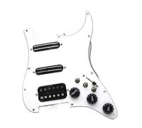 pickup battipenna precablato SSH Pickguard per chitarra Pickup caricato precablato bobina split HHH Pickguard per chitarra assemblaggio battipenna con taglio singolo