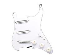 pickup battipenna precablato SSS Guitar Pickguard Pickup Set Doppio Hot Rail Humbucker Pickups Per Chitarra Elettrica ST