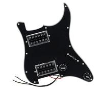Pickup battipenna single coil 1PC 3 Strati HH Chitarra Caricato Battipenna Precablato Humbucker Pickup Set Di Montaggio Per Parti E Accessori Per Chitarra Elettrica