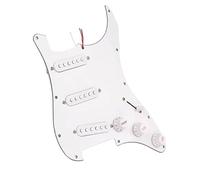 Pickup battipenna single coil A Ponte Tremolo Per Chitarra Elettrica Con Battipenna A 11 Fori Piastra Posteriore Pickup SSS Presa Output Da 1/4 Di Pollice