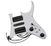 Pickup battipenna single coil Battipenna Caricato Precablato Per Chitarra Con Bobina Splittin HSH Ainico 5 Pickup Humbucker Set Per Parti Di Ricambio Per Chitarre RG