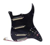 Pickup battipenna single coil Battipenna Caricato Precablato Per Chitarra Con Bobina Splittin SSS Split Coil Mini Humbucker Pickup Per Chitarra Elettrica ST