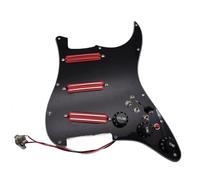 Pickup battipenna Single Coil Battipenna Caricato Precablato per Chitarra con Set di Pickup Mini Humbucker SSS Cablaggio per Saldatura DCR Ad Alto Rendimento per Chitarra ST