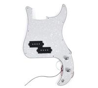 Pickup battipenna single coil Battipenna Caricato Precablato Per Chitarra Elettrica Piastra Antigraffio PB P Bass A 4 Corde Con Pickup Per Basso P A 4 Corde(D)