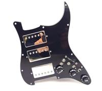 Pickup battipenna Single Coil Battipenna Caricato Precablato per Chitarra HHH Coil Split Alnico 5 Humbucker Pickups 11 Fori per Chitarra St