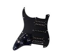 Pickup battipenna single coil Battipenna Caricato Precablato Per Chitarra HSH Per Mancini Con Interruttore Silenzioso Ainico 5 Humbucker Pickup Coil Splitting