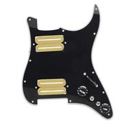 Pickup battipenna single coil Battipenna Per Chitarra Elettrica Con Divisione Della Bobina HH Stile A Due Lame 15K Con Due Humbucker Precablati Caricati(S)