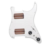 Pickup battipenna single coil Battipenna Per Chitarra Elettrica Con Divisione Della Bobina HH Stile A Due Lame 15K Con Due Pickup Precablati Caricati Con Humbucker(F)