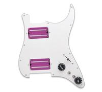 Pickup battipenna single coil Battipenna Per Chitarra Elettrica Con Divisione Della Bobina HH Stile A Due Lame 15K Con Due Pickup Precablati Caricati Con Humbucker(N)