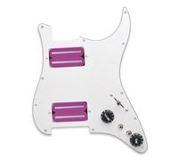 Pickup battipenna single coil Battipenna Per Chitarra Elettrica Diviso A Due Lame Ad Alto Rendimento-15K Con Due Piastre Precablate Caricate Con Humbucker(N)