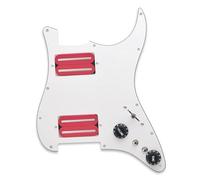 Pickup battipenna single coil Battipenna Per Chitarra Elettrica Diviso A Due Lame Ad Alto Rendimento-15K Con Due Piastre Precablate Caricate Con Humbucker(L)