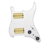 Pickup battipenna single coil Battipenna Per Chitarra Elettrica Diviso A Due Lame Ad Alto Rendimento-15K Con Due Piastre Precablate Caricate Con Humbucker(H)
