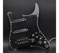 Pickup battipenna single coil Battipenna Per Chitarra Elettrica SSH Cablaggio Pickup Battipenna Precablato Caricato Battipenna Per Chitarra SSH Gruppo Pickup Scratchplate(L)