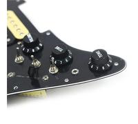 Pickup battipenna single coil Battipenna Per Chitarra Elettrica SSH Per Mano Sinistra Due Humbucker + UN Humbucker + Interruttore Di Silenzio Piastra Precablata Caricata(A)