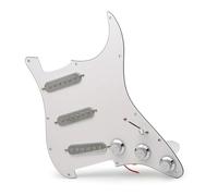 Pickup battipenna single coil Battipenna Per Chitarra Elettrica ST SSS Silver Pickup E Pickup Per Battipenna Precablato Caricato(A)