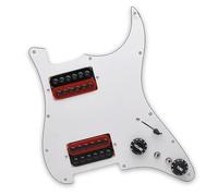 Pickup battipenna single coil Battipenna Per Chitarra Precablato Caricato HH Due Pickup Per Battipenna Per Chitarra Elettrica Con Divisione Della Bobina Humbucker(B)