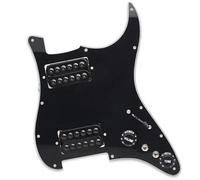 Pickup battipenna single coil Battipenna Precablato Caricato Due Bobine Humbucker Splitting Battipenna Per Chitarra HH Battipenna Per Chitarra Elettrica(A)