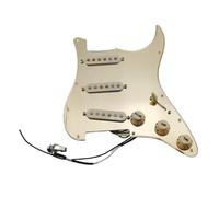 Pickup battipenna single coil Battipenna SSS Completamente Caricato Single Coil ST Pickup Alnico5 A 7 Vie Parti Per Chitarra Professionale(E)