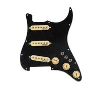 Pickup battipenna Single Coil Chitarra Elettrica Tipo A 7 Vie Completamente Caricato Battipenna Precablato SSS Ainico 5 Pickup Single Coil Set per Pickup per Chitarra(B)