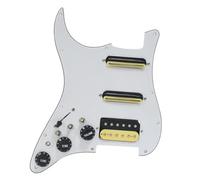 Pickup battipenna single coil Chitarra ST Per Mano Sinistra/destra SSH-Coil Splitting Precablato Battipenna Due Mini Humbucker + Un Humbucker 9K/9K/15K(B)