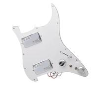 Pickup battipenna single coil Copertura In Ottone Due Humbucker Coil Spliting Battipenna Per Chitarra Elettrica LP Humbucker Caricato Precablato
