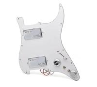 Pickup battipenna single coil HH Two Humbucker Coil Spliting Battipenna Per Chitarra Elettrica Stile LP Humbucker Caricato Precablato Scratchplate Pickup(A)