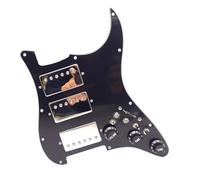 Pickup battipenna Single Coil Pickguard Caricato Precablato per Chitarra HHH Coil Split Alnico 5 Pickup Humbucker 11 Fori per Pickup Pickguard per Chitarra St