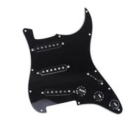 Pickup battipenna single coil Pickguard Per Chitarra Elettrica Single Coil SSS Pickup Caricato Piastra Antigraffio Precablata 11 Fori 3 Strati Per Chitarra ST SQ