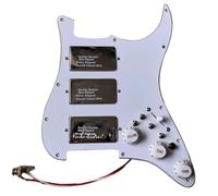 Pickup battipenna single coil Pickup Per Chitarra HHH Precablato Bobina Split Converter Humbucker Pickup Alnico V Per Pickup Per Chitarra Elettrica ST