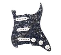 Pickup battipenna single coil Pickup Per Chitarra Precablato Alnico-3 SSS Pickup Caricati Pickup Sfalsati 48mm 50mm 52mm Per Chitarra FD ST Multicolore(B)