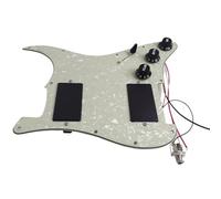 Pickup battipenna single coil Set Di Battipenna Caricato Precablato Per Chitarra Pickup Attivi Humbucker HH A 11 Fori Per Parti Di Ricambio Per Chitarre St