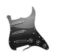 Pickup battipenna single coil Set Di Pickup Per Battipenna Per Chitarra Elettrica SSS Pickup Humbucker Dual Hot Rail Per Chitarra Elettrica ST(Black)