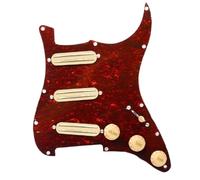 Pickup battipenna single coil SSS Set Di Battipenna Per Chitarra Elettrica Caricato Precablato Pickup A Doppia Guida Per Chitarra Stile ST 3 Pezzi Mini Humbucker 9K(U)