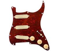 Pickup battipenna single coil SSS Set Di Battipenna Per Chitarra Elettrica Caricato Precablato Pickup A Doppia Guida Per Chitarra Stile ST Mini Humbucker 9K(U)