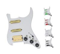 Pickup battipenna single coil ST Chitarra Battipenna Precablato Bobina Che Divide Due Humbucker Un Humbucker 9K 9K 15K Interruttore Silenzio(H)