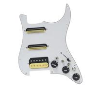 Pickup battipenna single coil ST Chitarra Battipenna Precablato Bobina Che Divide Due Humbucker Un Humbucker 9K 9K 15K Interruttore Silenzio(L)