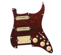 Pickup battipenna single coil ST Chitarra SSH Bobina Splitting Precablato Battipenna Due Humbucker E Un Humbucker 9K/9K/15K + Interruttore Silenzio(L)