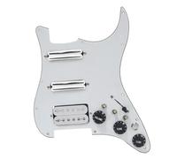 Pickup battipenna single coil ST Chitarra SSH Bobina Splitting Precablato Battipenna Due Mini Humbucker + Un Humbucker 9K/9K/15K + Interruttore Silenzio(I)